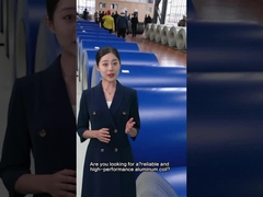 Rivestimento in PE / PVDF A1100 bobina di alluminio verniciata per la vendita di materiali da costruzione