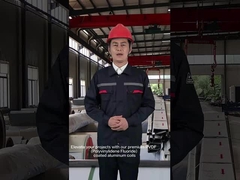 Coil di alluminio rivestito con vernice PVDF resistente alle sostanze chimiche