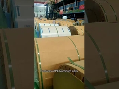 OEM Coating PE Polyester Paintable Aluminium Coil